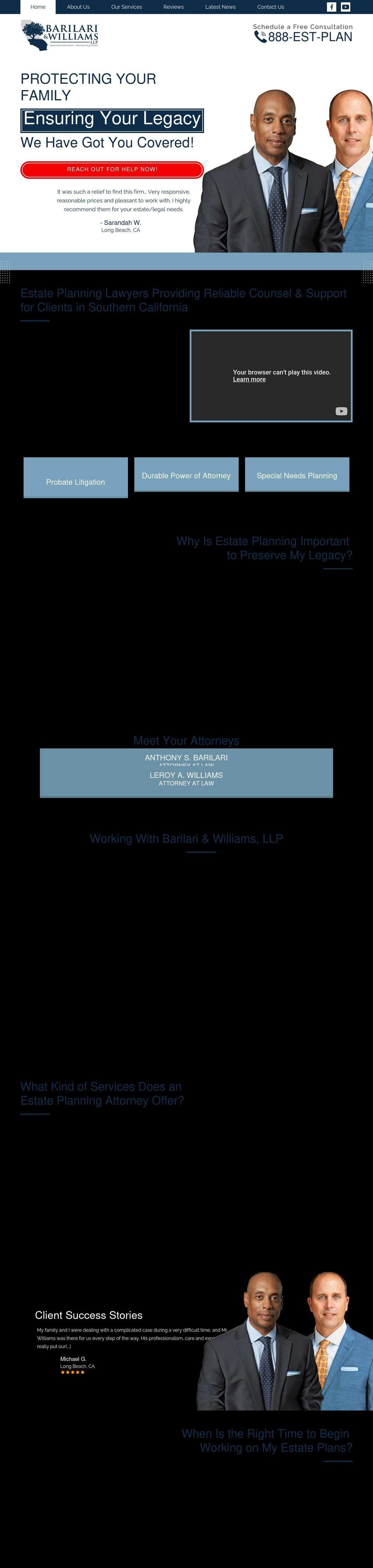Barilari & Williams, LLP - Pasadena CA Lawyers