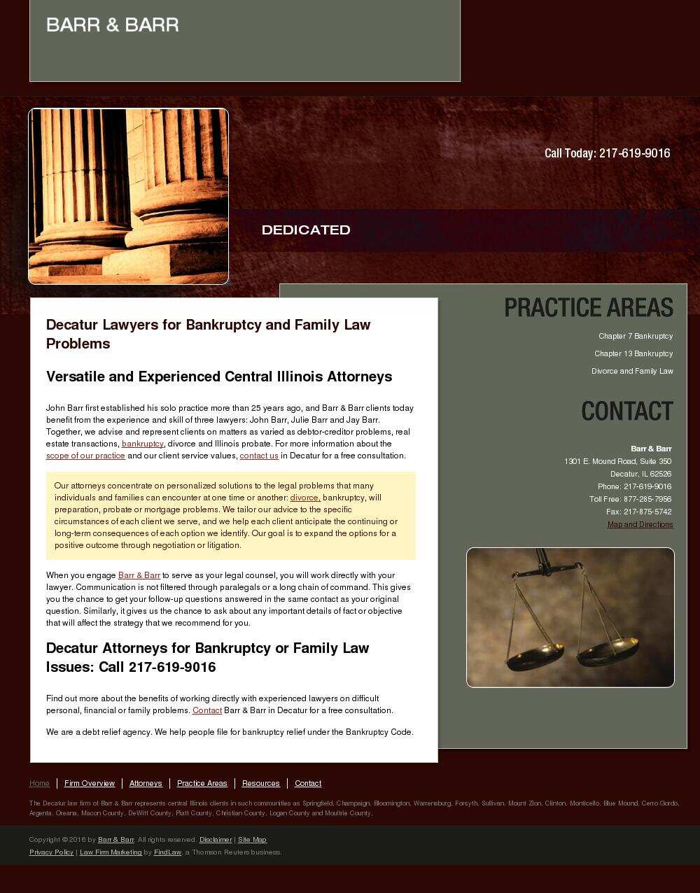 Barr & Barr - Decatur IL Lawyers