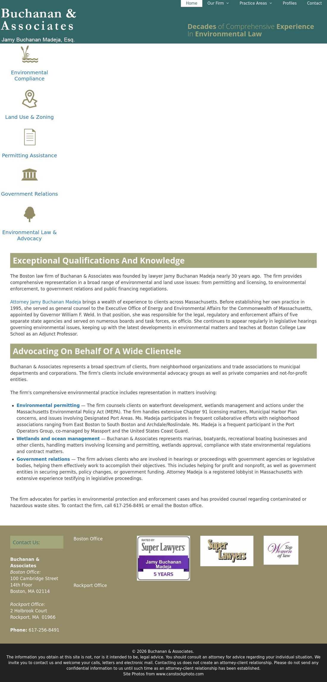 Buchanan & Associates - Boston MA Lawyers