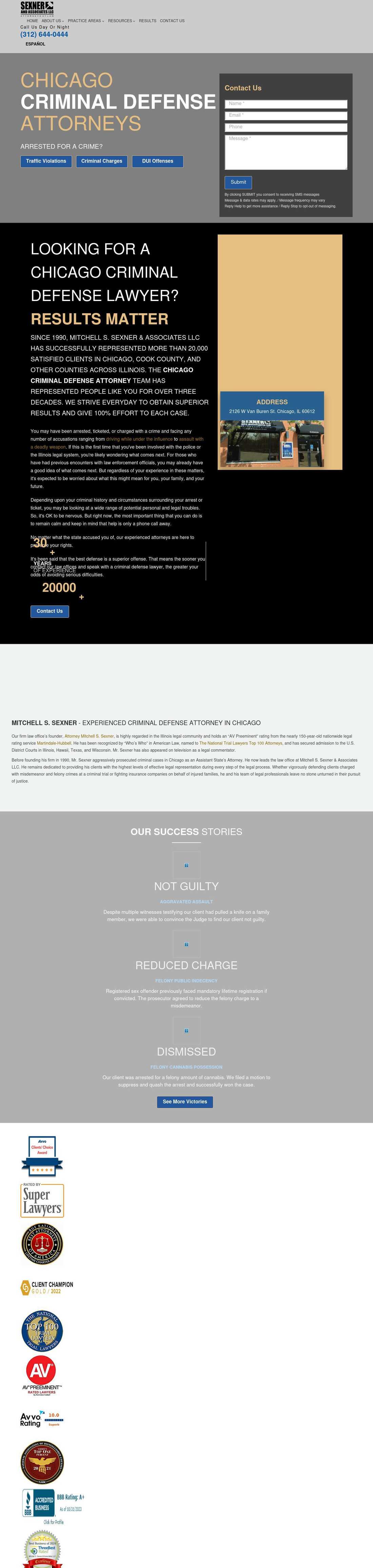 Mitchell S. Sexner & Associates LLC - Chicago IL Lawyers
