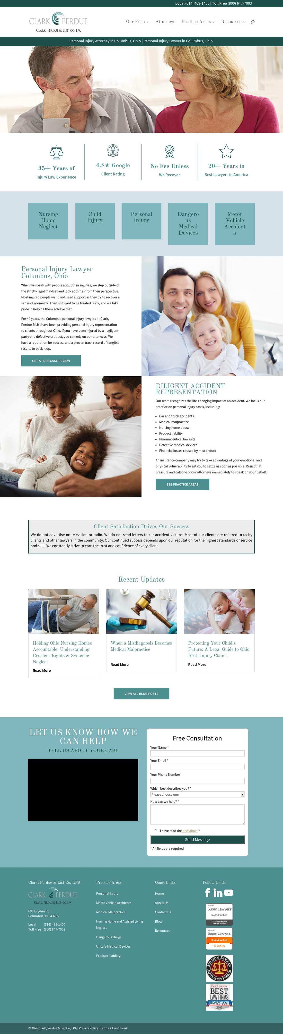 Clark, Perdue & List Co, LPA - Columbus OH Lawyers