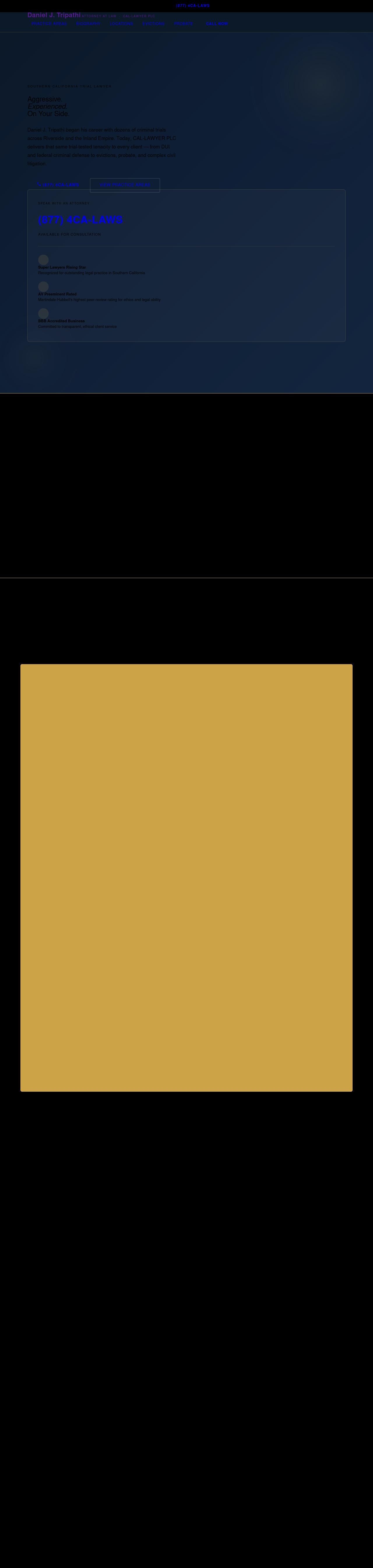 Daniel J. Tripathi - Palmdale  CA Lawyers
