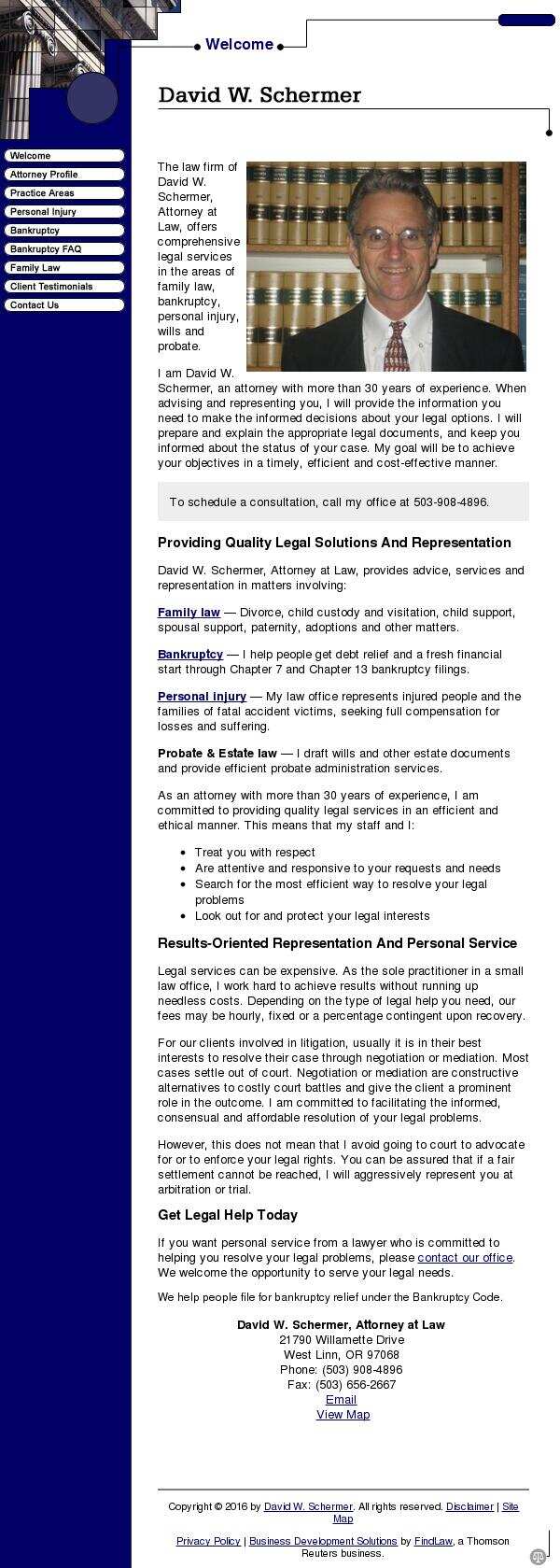David W. Schermer - West Linn OR Lawyers