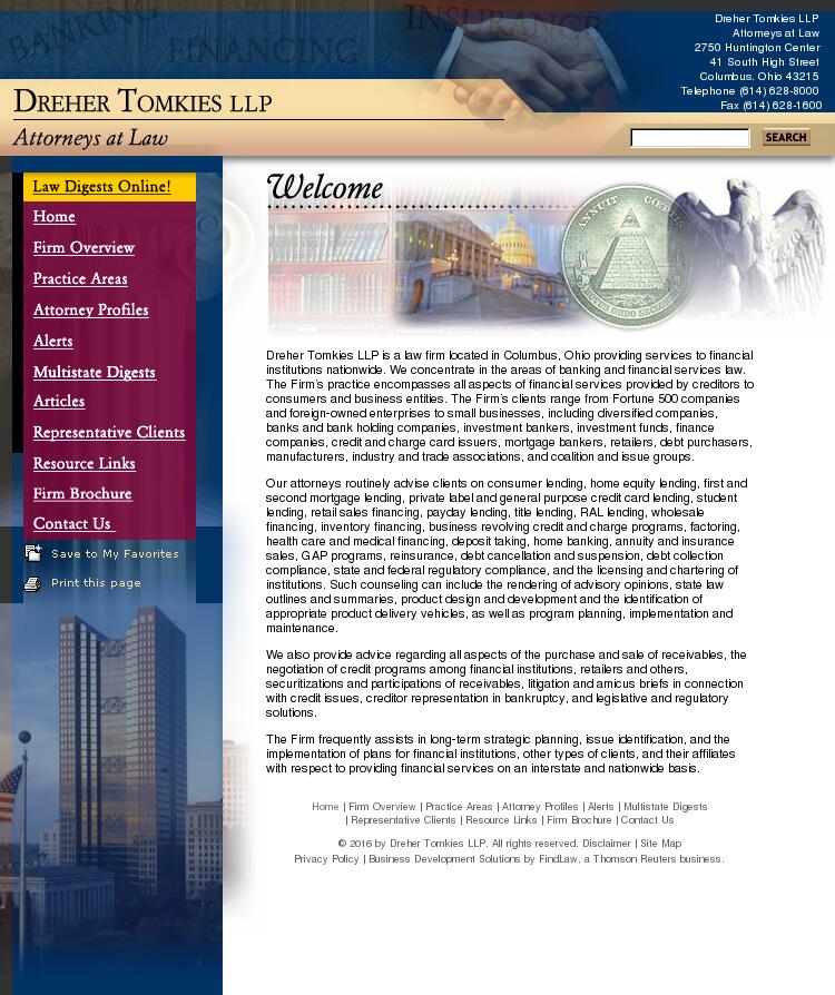 Dreher Tomkies Scheiderer LLP - Columbus OH Lawyers