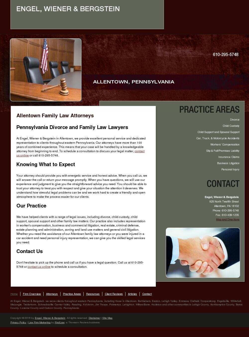 Engel, Wiener & Bergstein - Allentown PA Lawyers