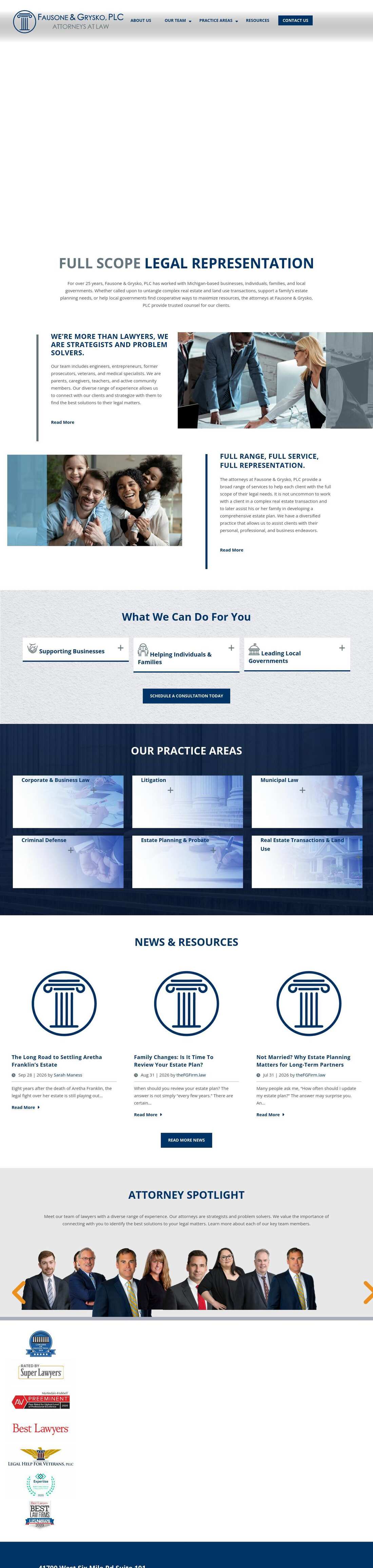 Fausone Bohn, LLP - Howell MI Lawyers