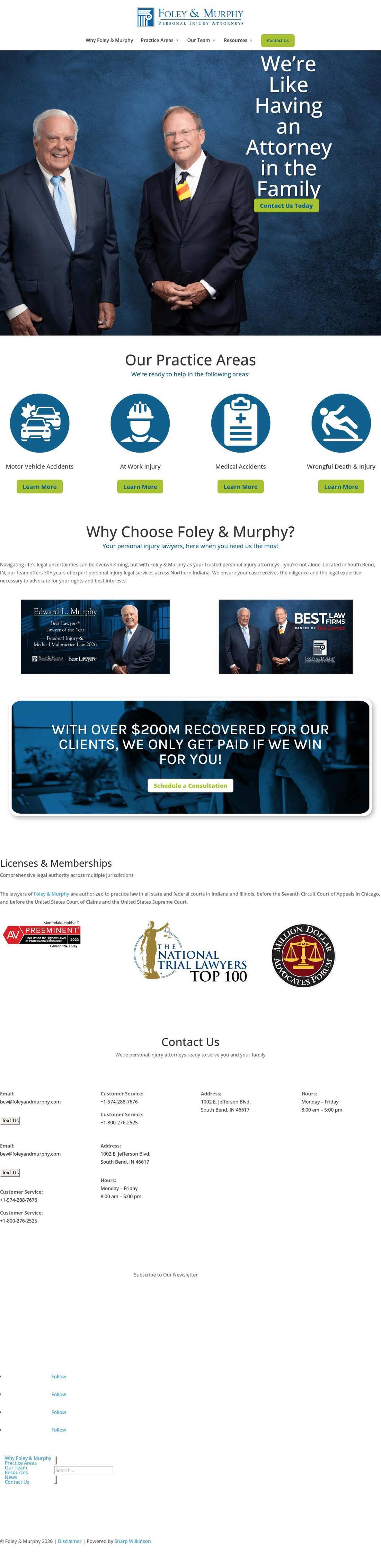 Foley & Small - South Bend IN Lawyers