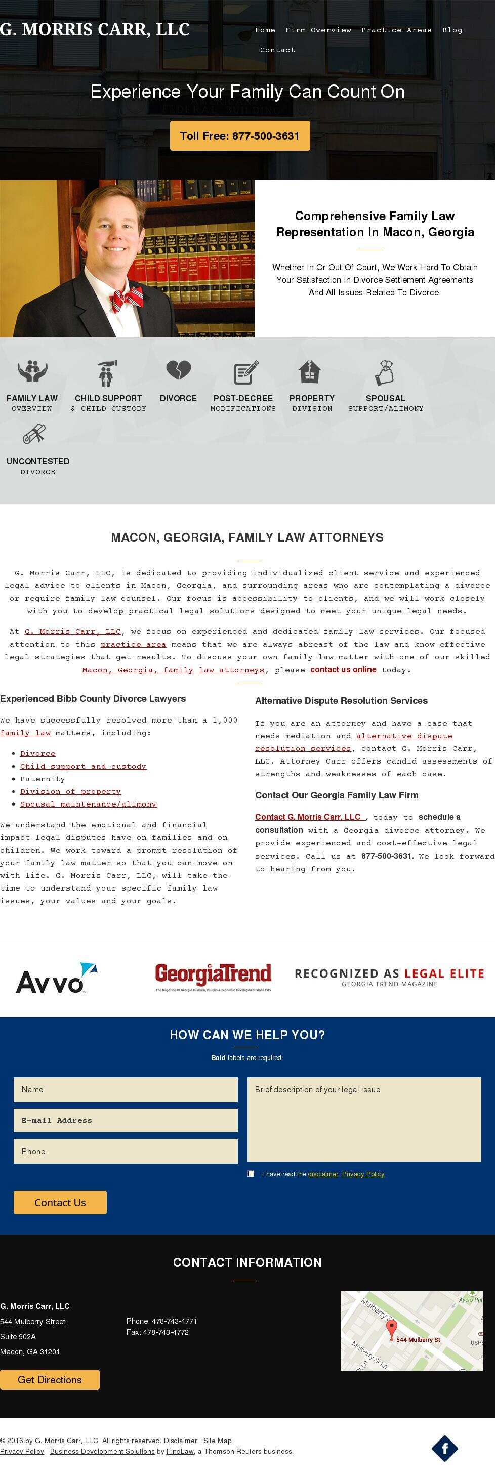 G. Morris Carr LLC - Macon GA Lawyers