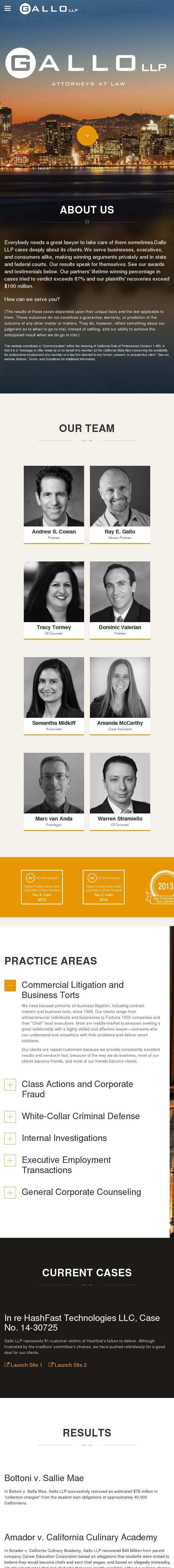 Gallo, LLP - Los Angeles CA Lawyers