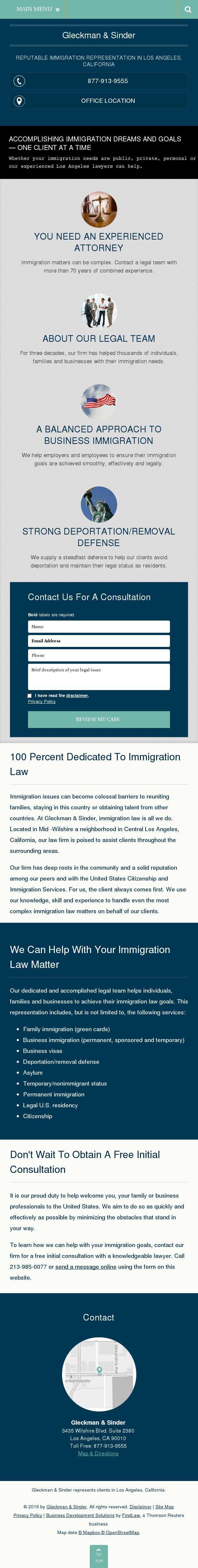 Gleckman & Sinder - Los Angeles CA Lawyers