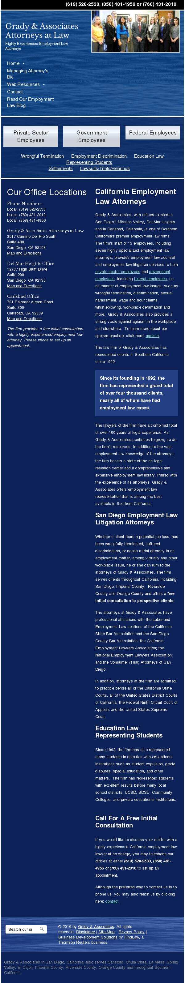Grady & Associates - Carlsbad CA Lawyers
