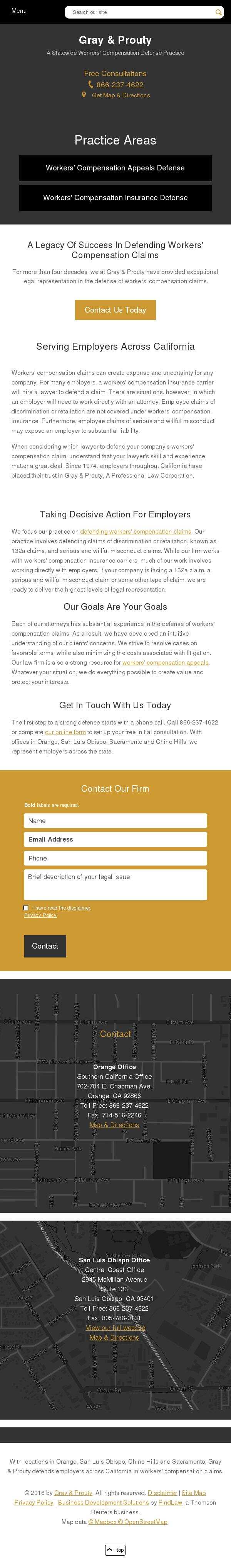 Gray & Prouty - Orange CA Lawyers