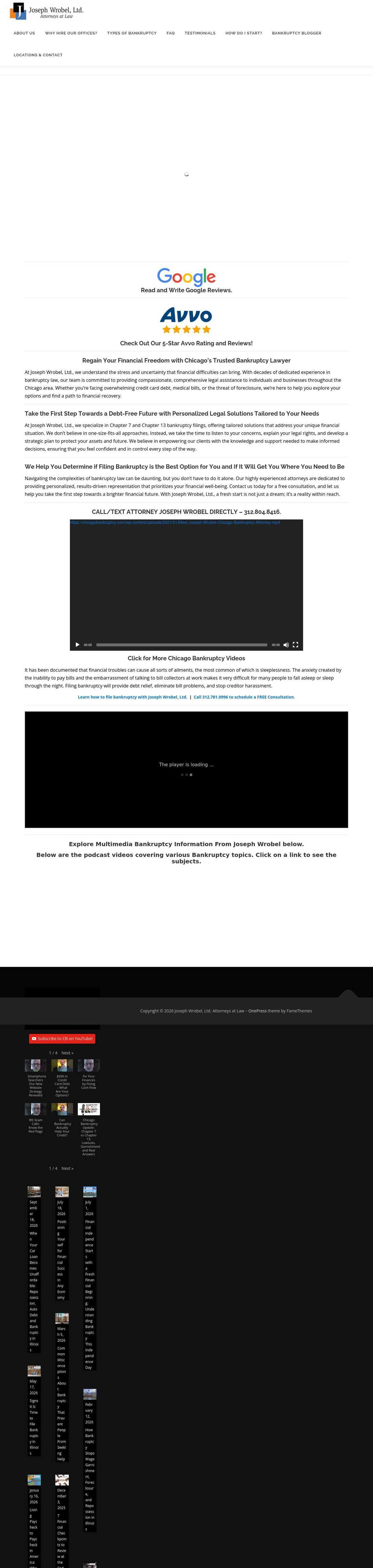 Joseph Wrobel, Ltd. - Chicago IL Lawyers