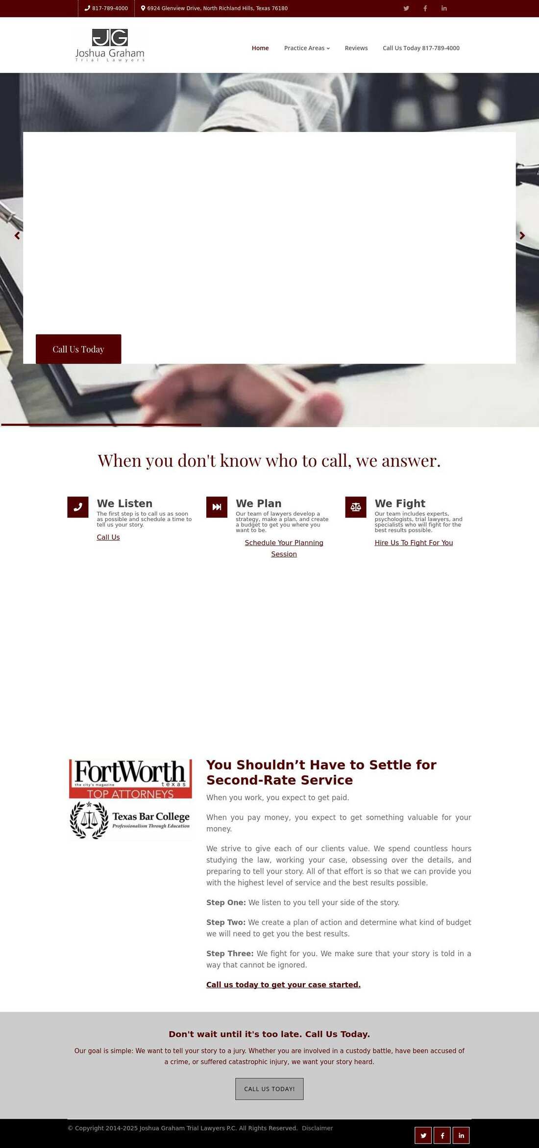 Joshua Graham & Associates, PLLC. - Fort Worth TX Lawyers