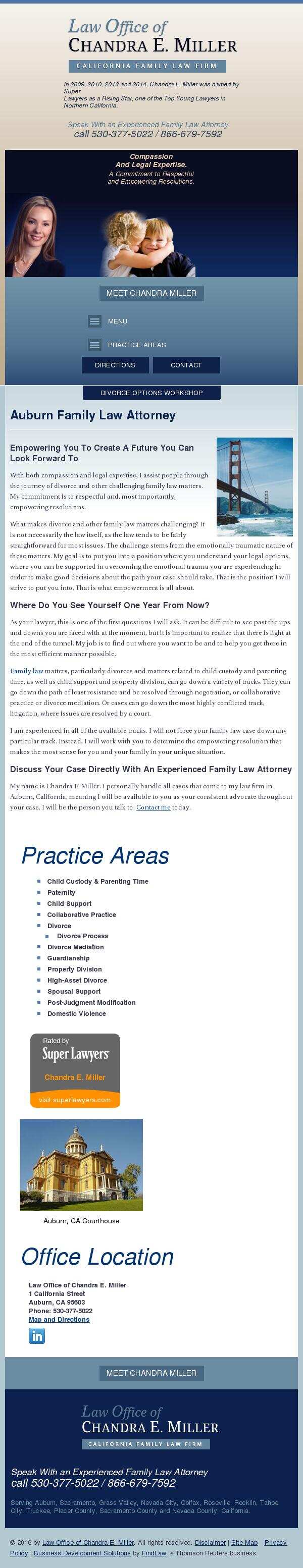 Law Office of Chandra E. Miller - Auburn CA Lawyers
