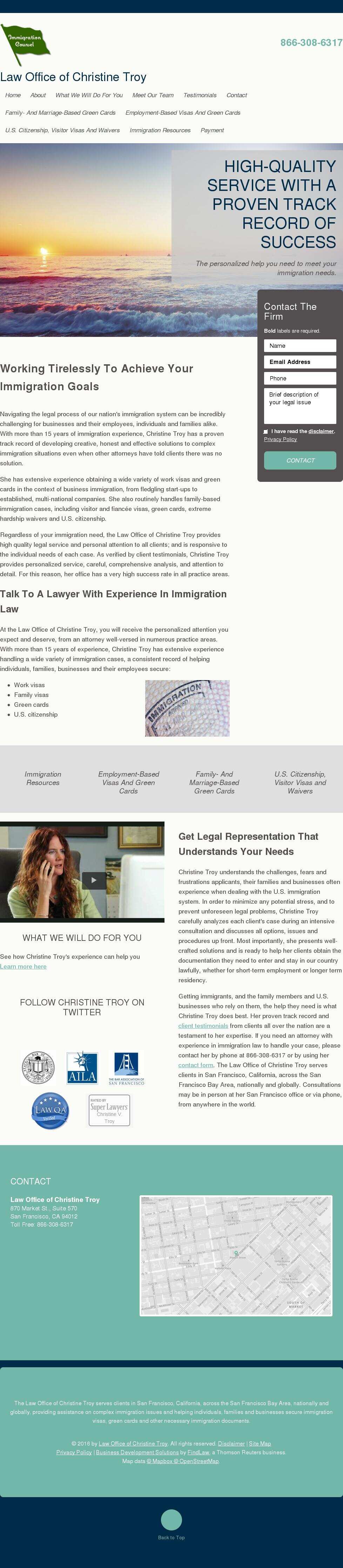 Law Office of Christine Troy - San Francisco CA Lawyers