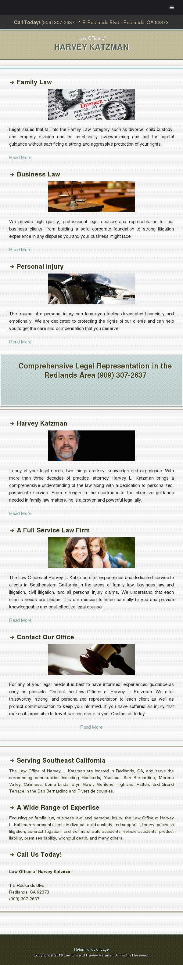 Law Office of Harvey Katzman - Glendale CA Lawyers