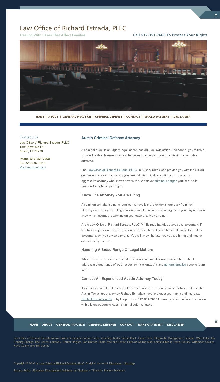 Law Office of Richard Estrada, PLLC - Austin TX Lawyers