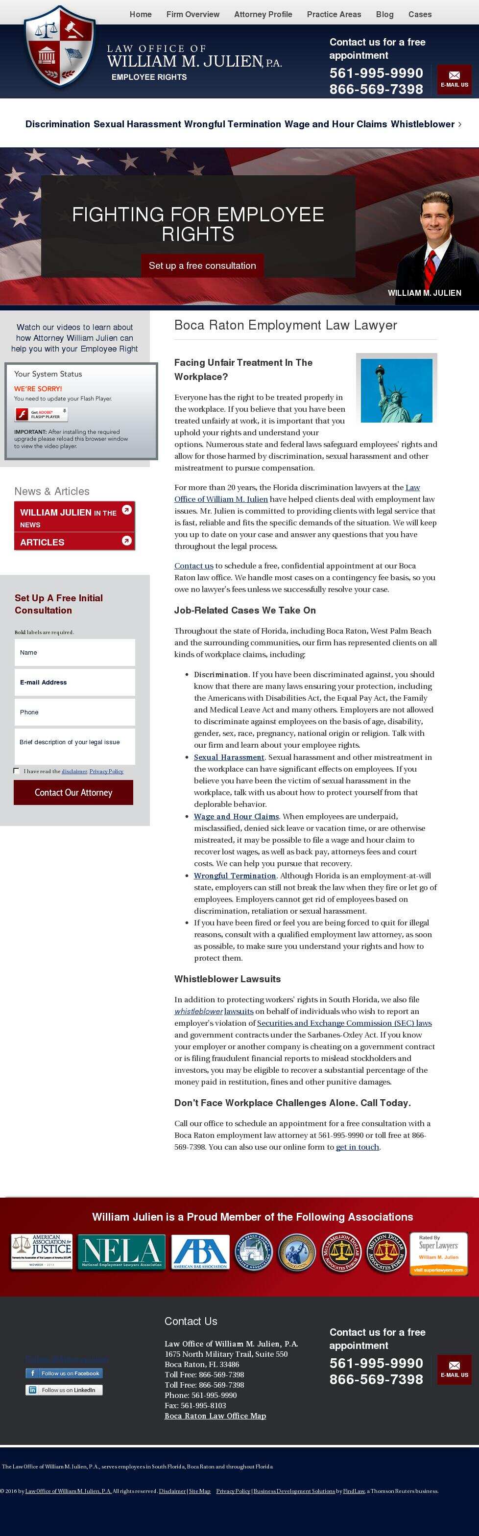 Law Office of William M. Julien, P.A. - Boca Raton FL Lawyers