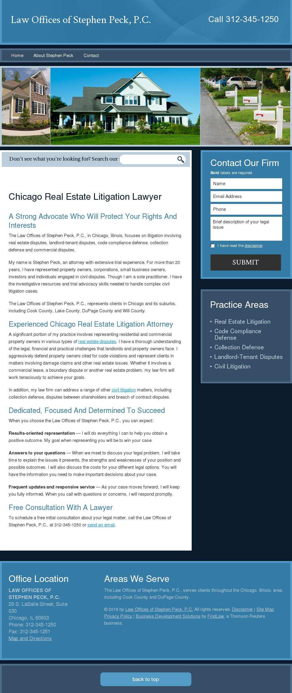 Law Offices of Stephen Peck, P.C. - Chicago IL Lawyers