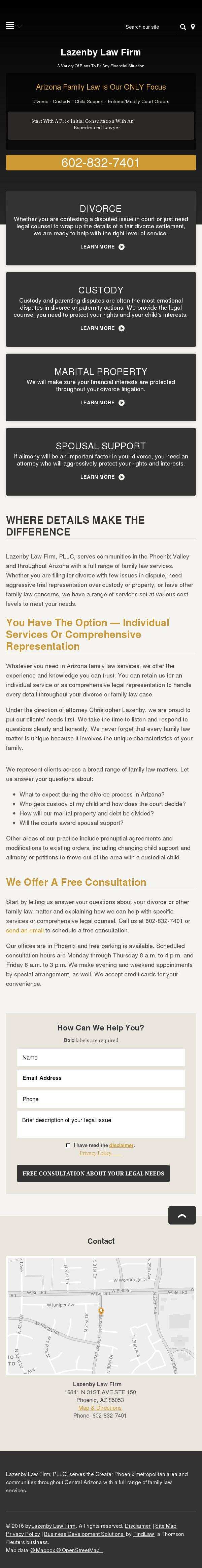 Lazenby Law Firm - Phoenix AZ Lawyers