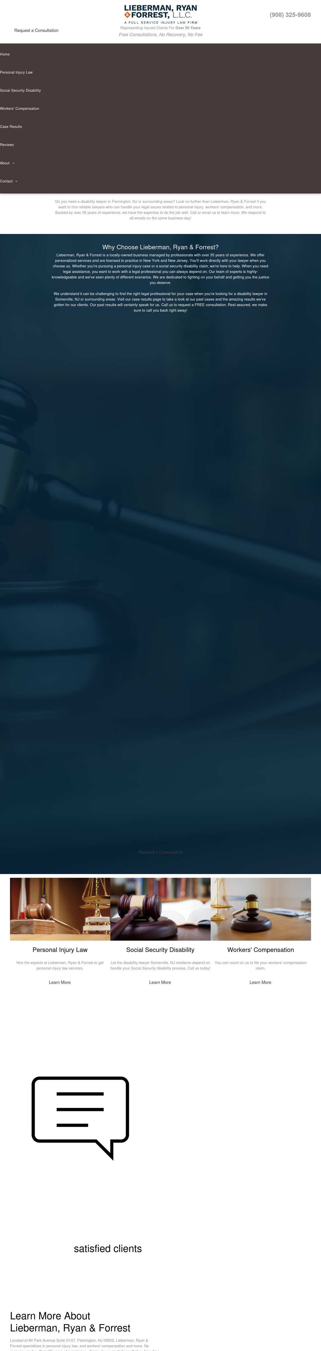 Lieberman, Ryan, Forrest & Voorhees, L.L.C. - Somerville NJ Lawyers