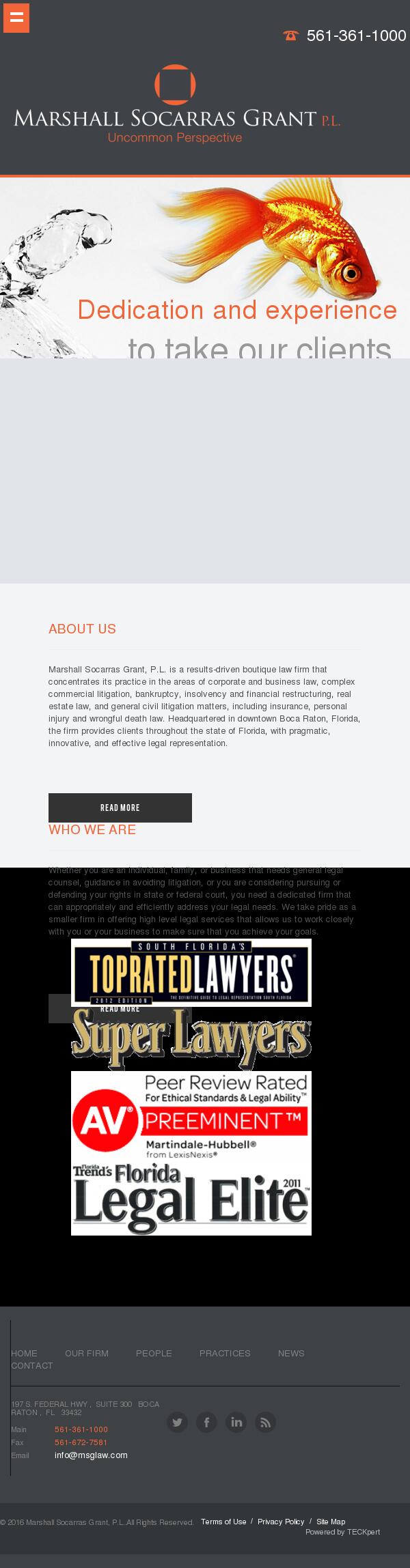 Marshall Socarras Grant, P.L. - Boca Raton FL Lawyers