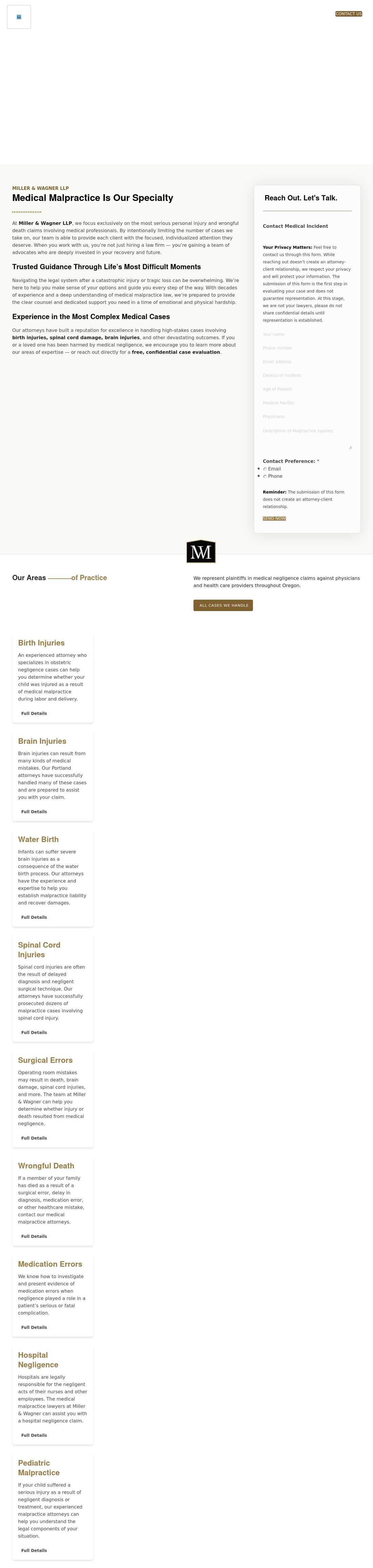 Miller & Wagner, LLP - Portland OR Lawyers