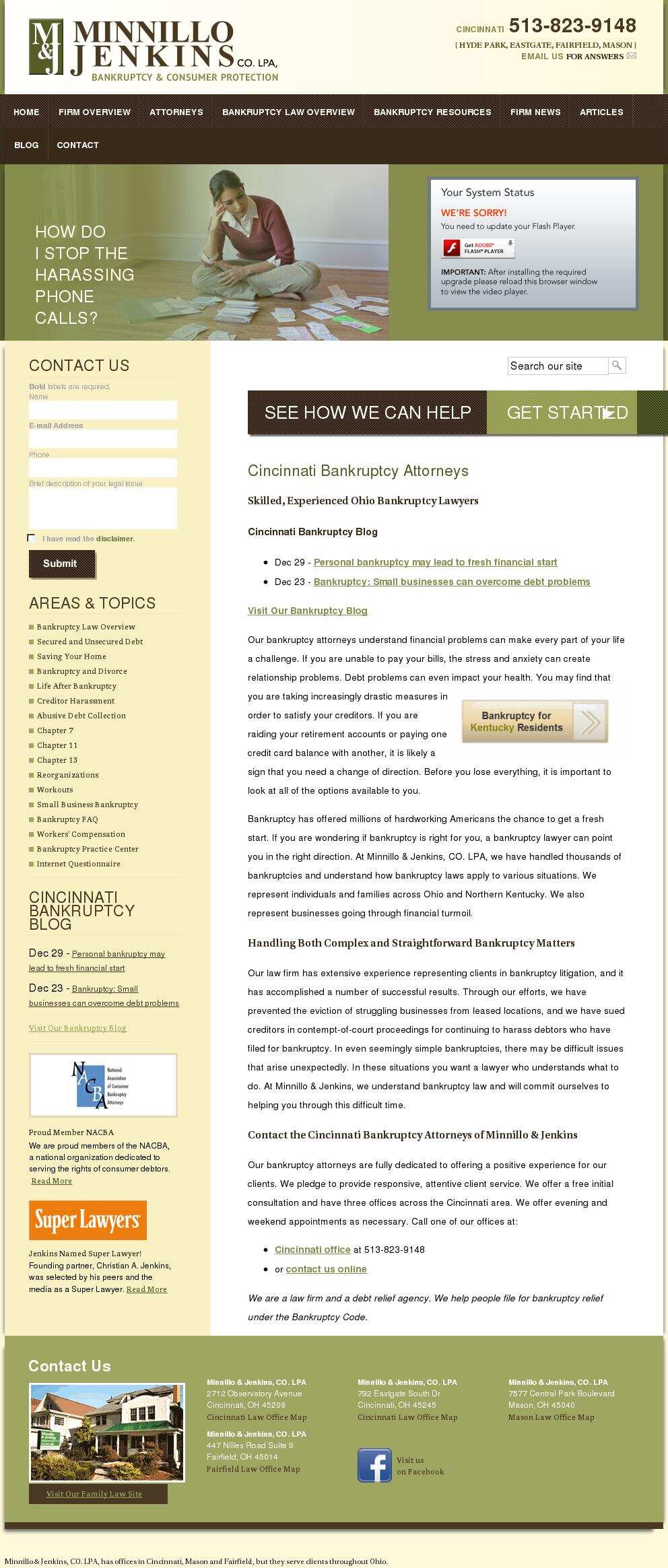 Minnillo & Jenkins, CO. LPA - Cincinnati OH Lawyers