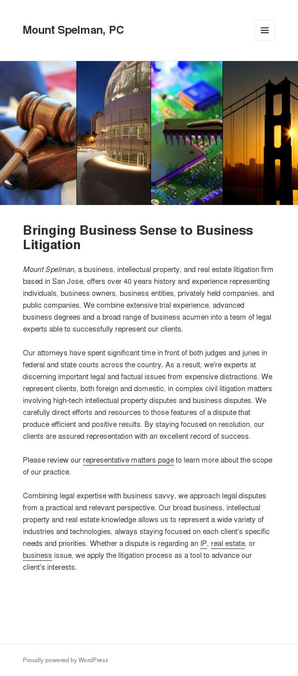 Mount Spelman, P.C. - San Jose CA Lawyers