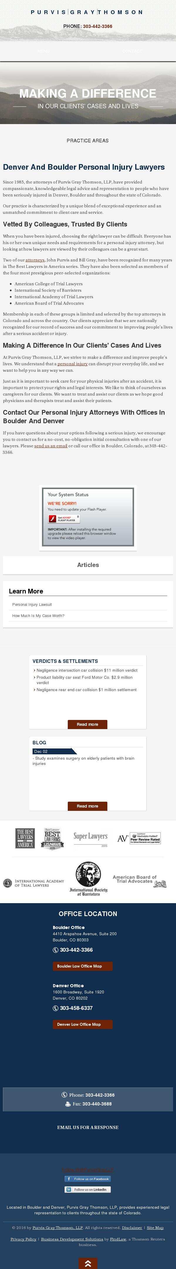 Purvis Gray, LLP - Denver CO Lawyers