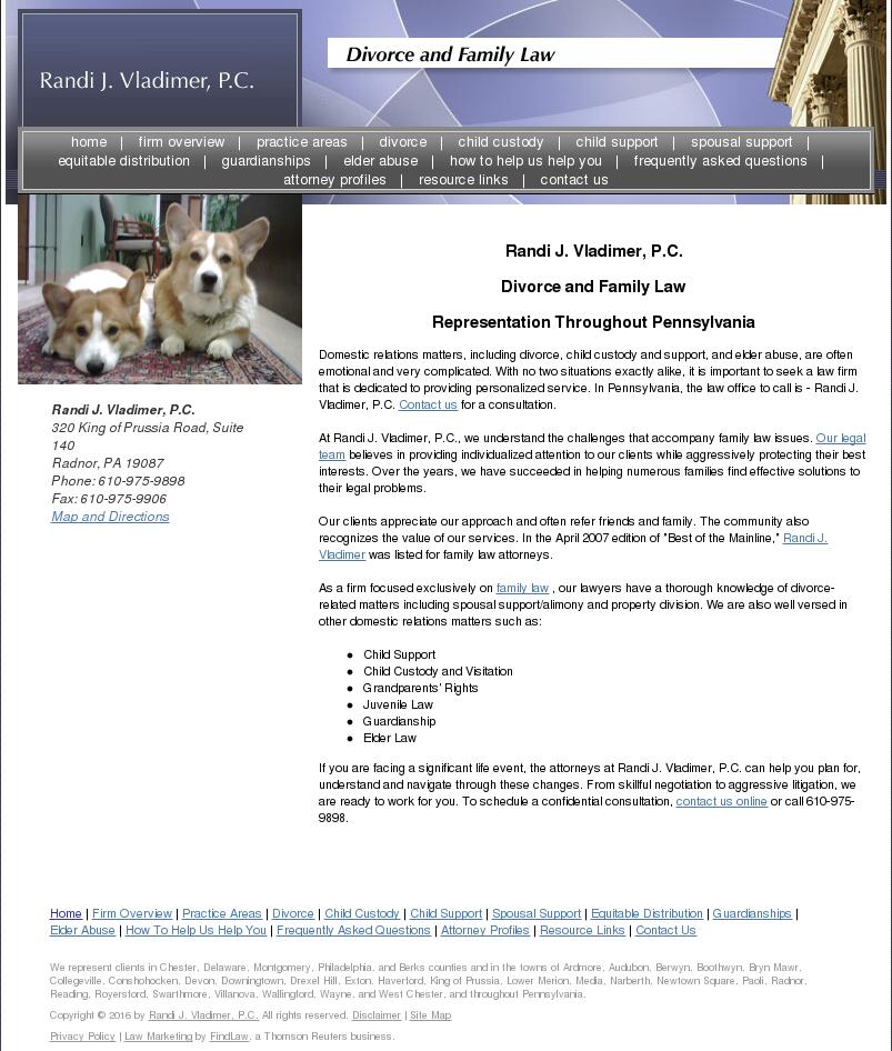 Randi J. Vladimer, P.C. - Radnor PA Lawyers