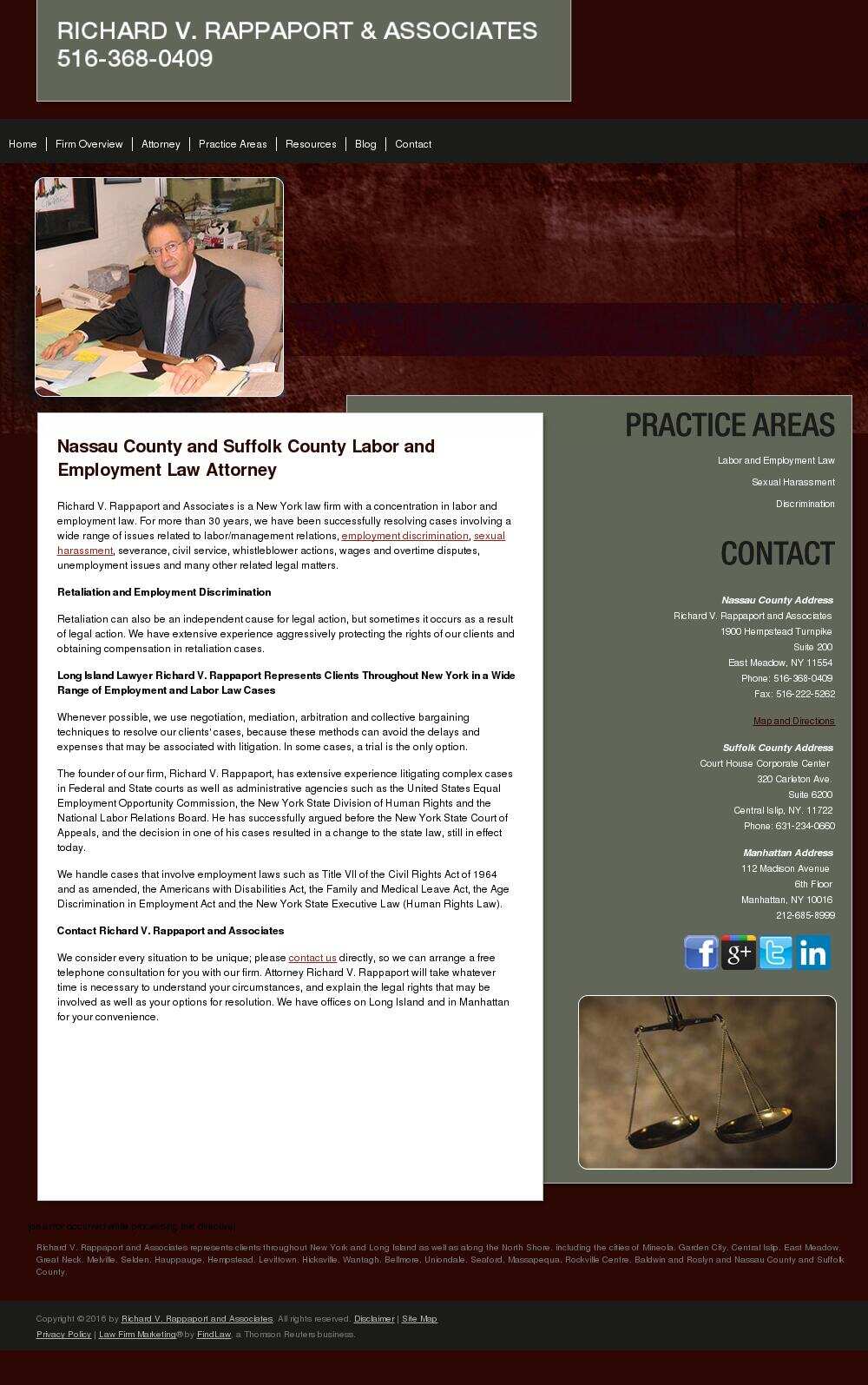 Richard V. Rappaport and Associates - East Meadow NY Lawyers