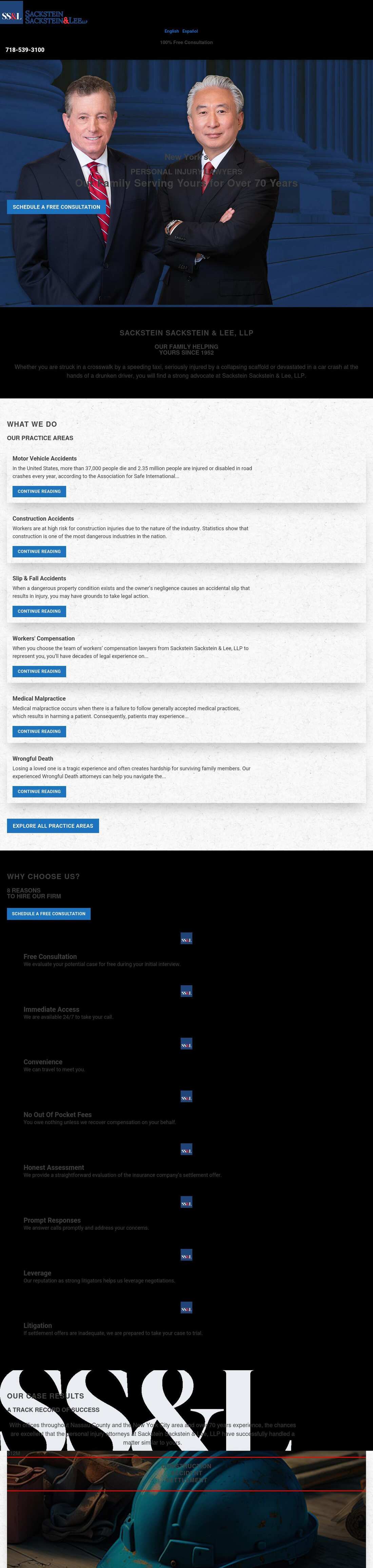 Sackstein, Sackstein & Lee, LLP - Flushing NY Lawyers