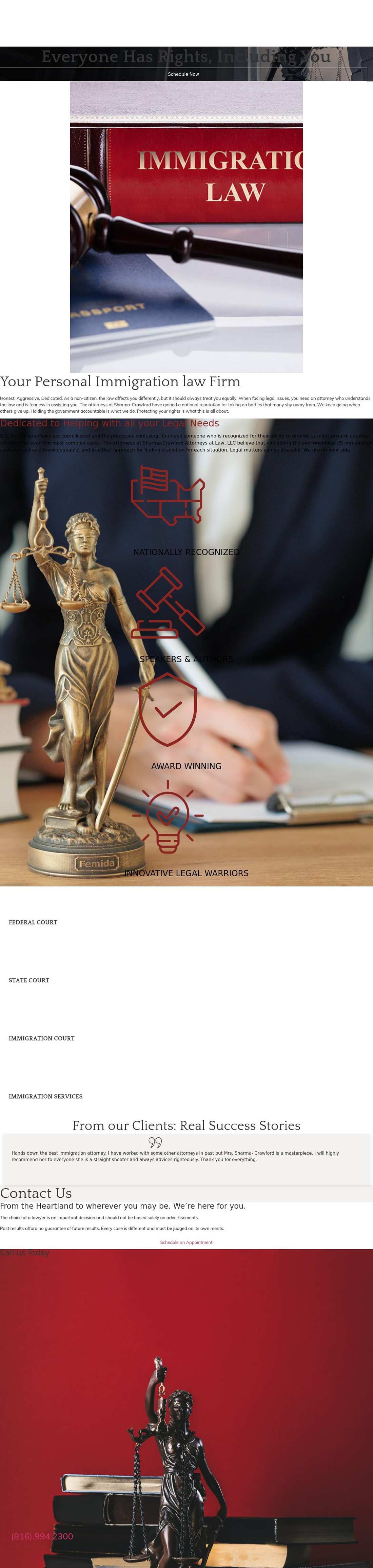Sharma-Crawford Attorneys at Law - Kansas City MO Lawyers