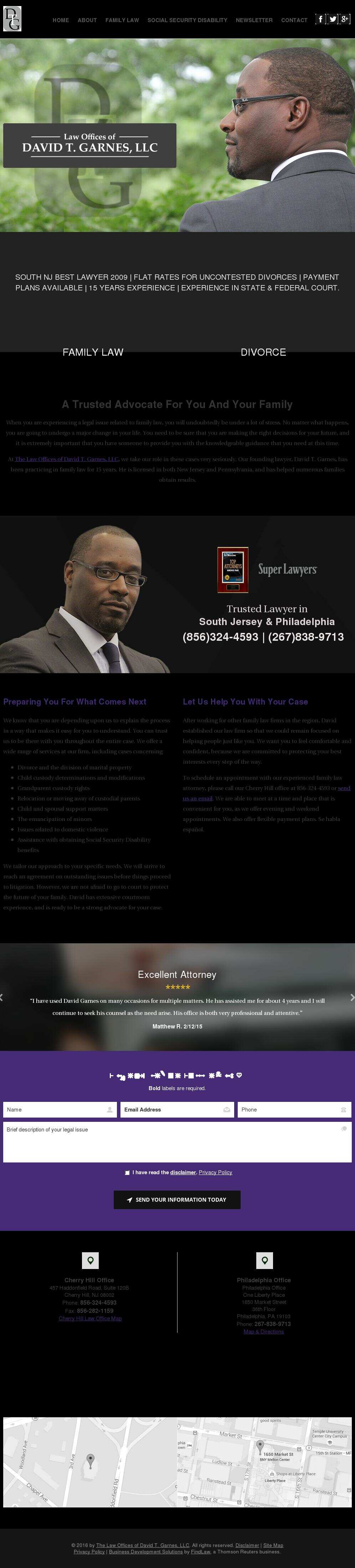 The Law Offices of David T. Garnes, LLC - Philadelphia PA Lawyers