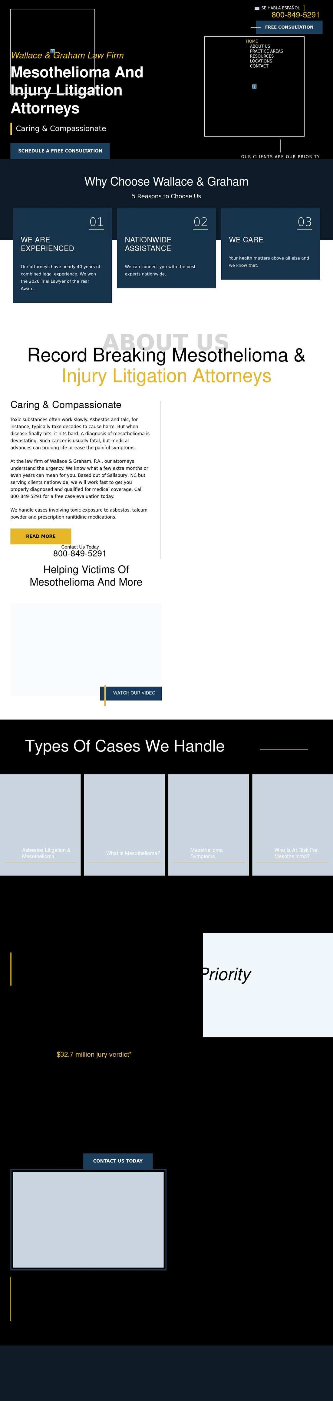 The Law Offices of Wallace & Graham - Salisbury NC Lawyers