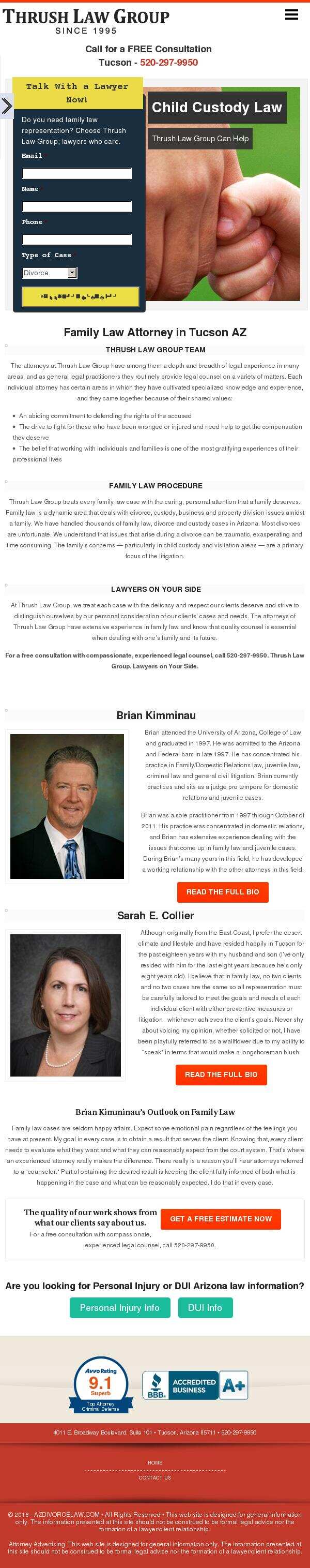 Thrush Law Group - Tucson AZ Lawyers