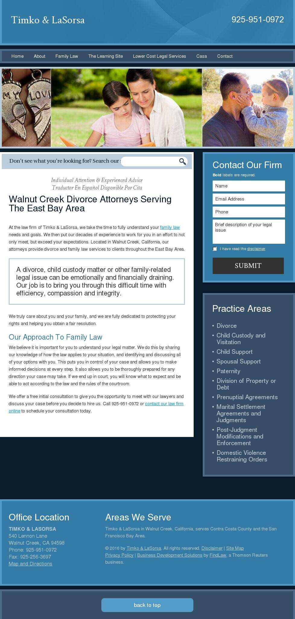 Timko & LaSorsa - Walnut Creek CA Lawyers