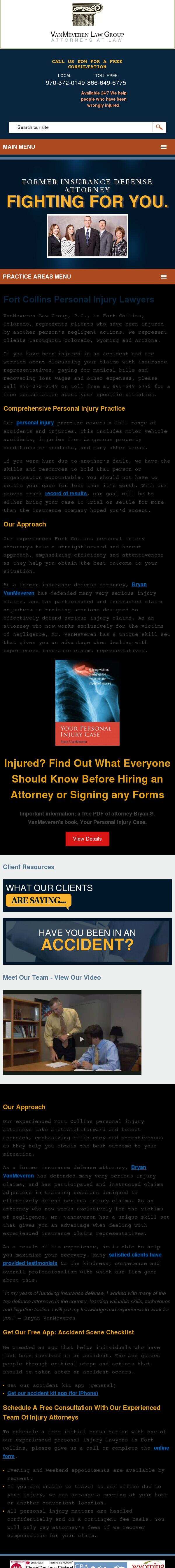 VanMeveren Law Group, P.C. - Fort Collins CO Lawyers