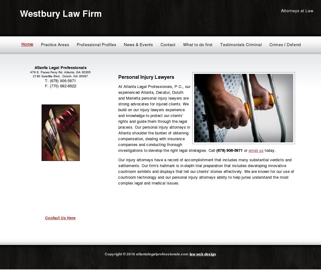 Westbury Law Firm - Atlanta GA Lawyers
