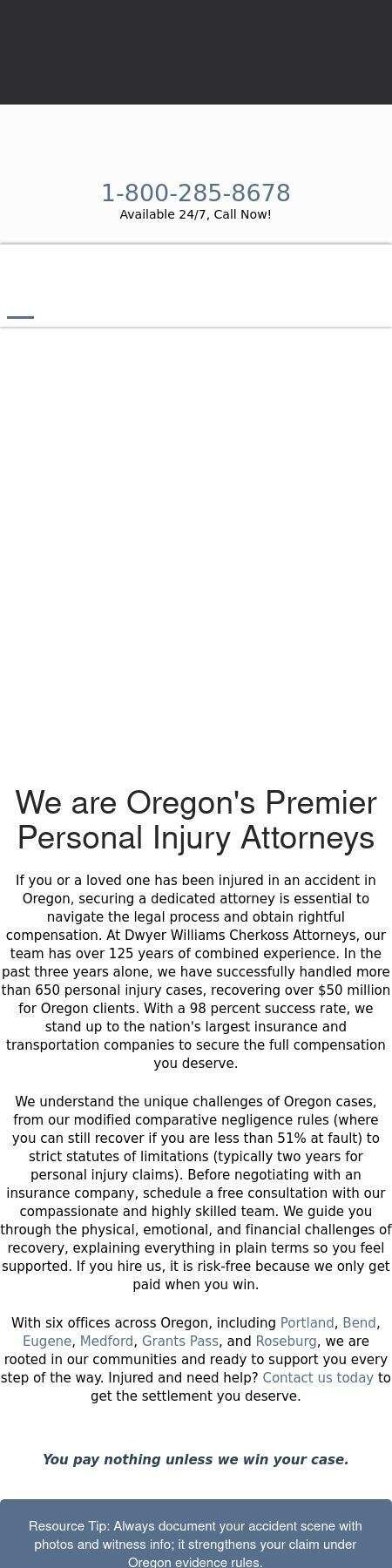 Dwyer Williams Potter Attorneys, LLP - Medford OR Lawyers