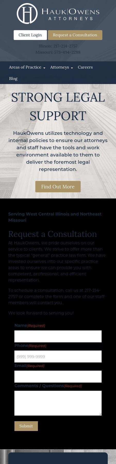 Hauk & Owens, LLC - Quincy IL Lawyers