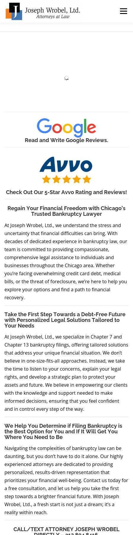 Joseph Wrobel, Ltd. - Chicago IL Lawyers