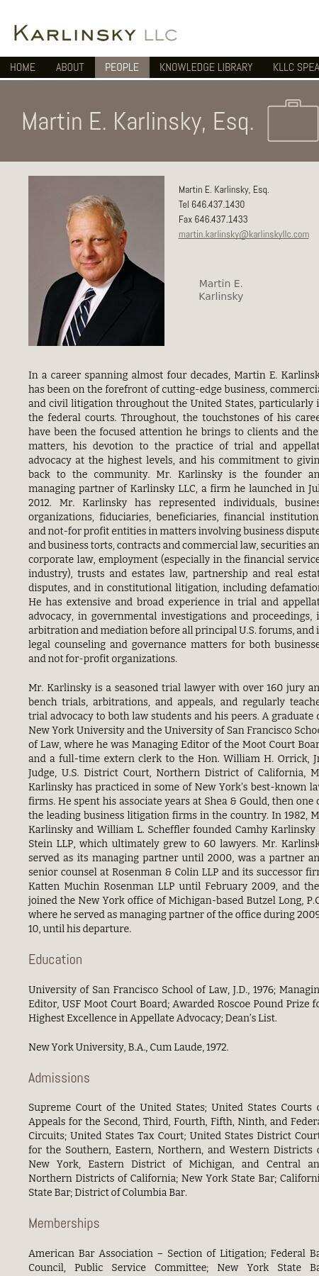 Karlinsky LLC - New York NY Lawyers