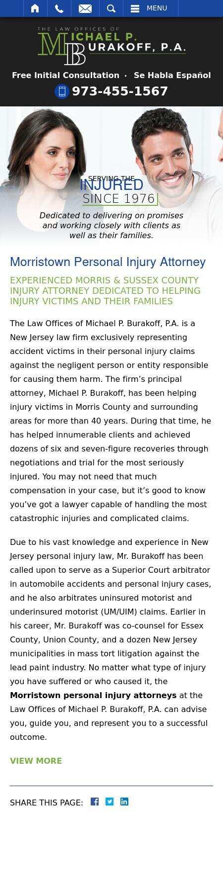 Law Offices of Michael P. Burakoff, P.A. - West New York NJ Lawyers