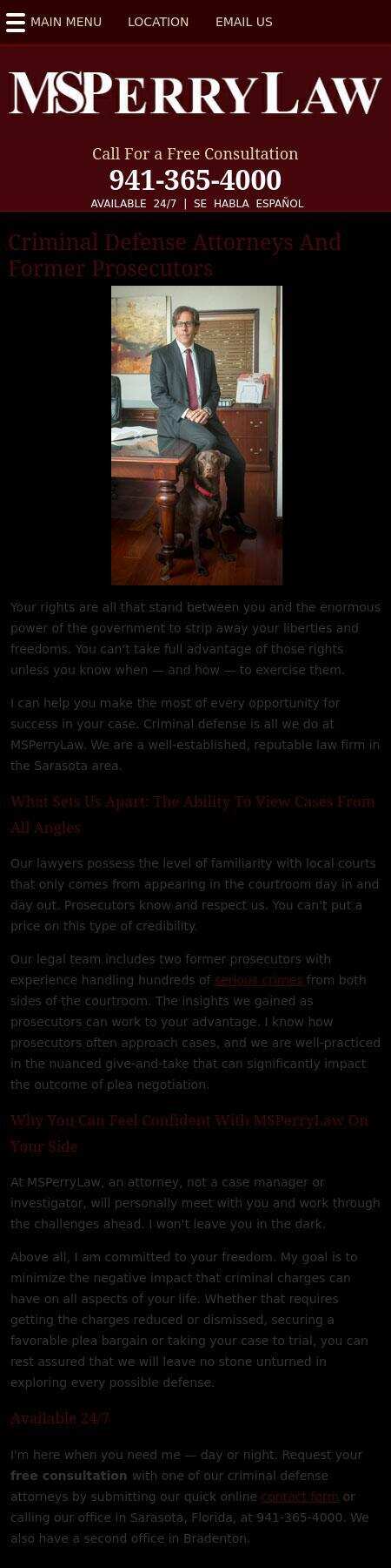 MSPerryLaw - Sarasota FL Lawyers