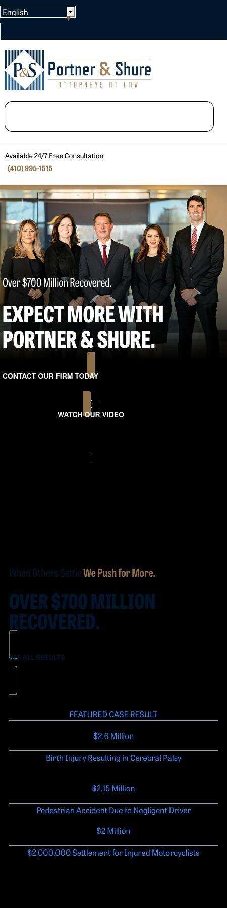 Portner & Shure, P.A. - Reston VA Lawyers