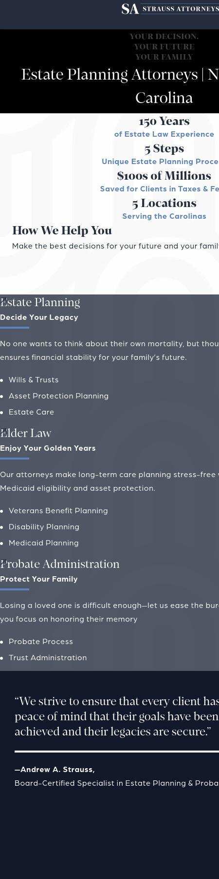 Strauss & Associates, P.A.  - Hendersonville NC Lawyers
