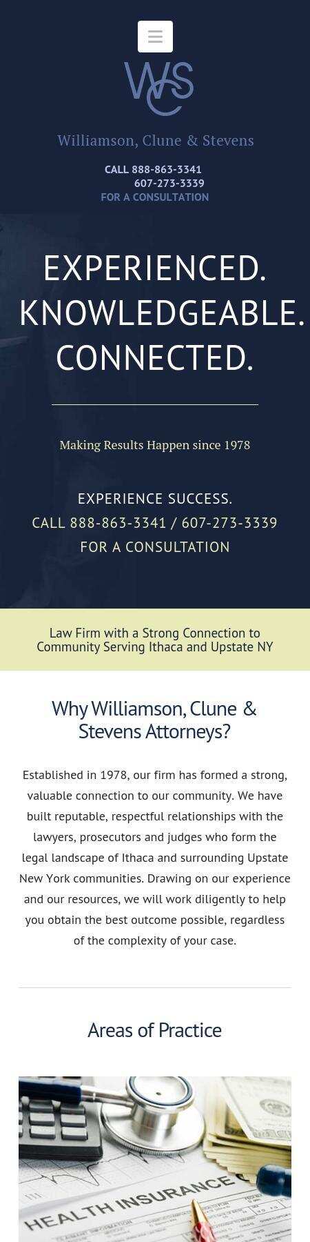 Williamson, Clune & Stevens - Ithaca NY Lawyers